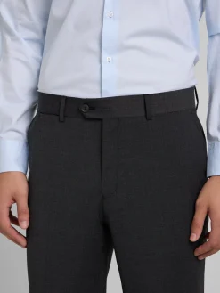 Pantalon vestir classic gris marengo