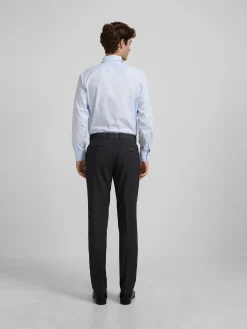 Pantalon vestir classic gris marengo