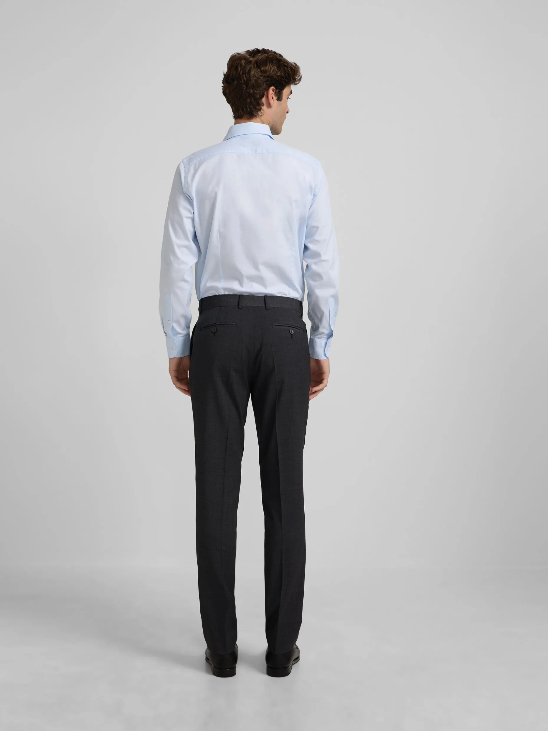 Pantalon vestir classic gris marengo