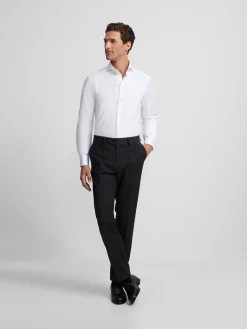 Pantalon vestir classic gris oscuro