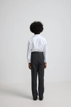 Pantalon vestir kids clasico gris