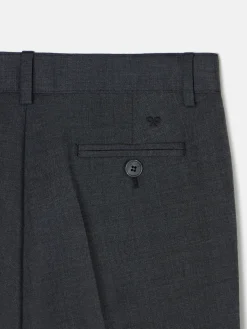 Pantalon vestir kids clasico gris