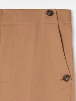 Pantalon vestir marinero camel