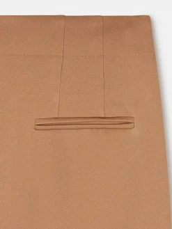 Pantalon vestir marinero camel