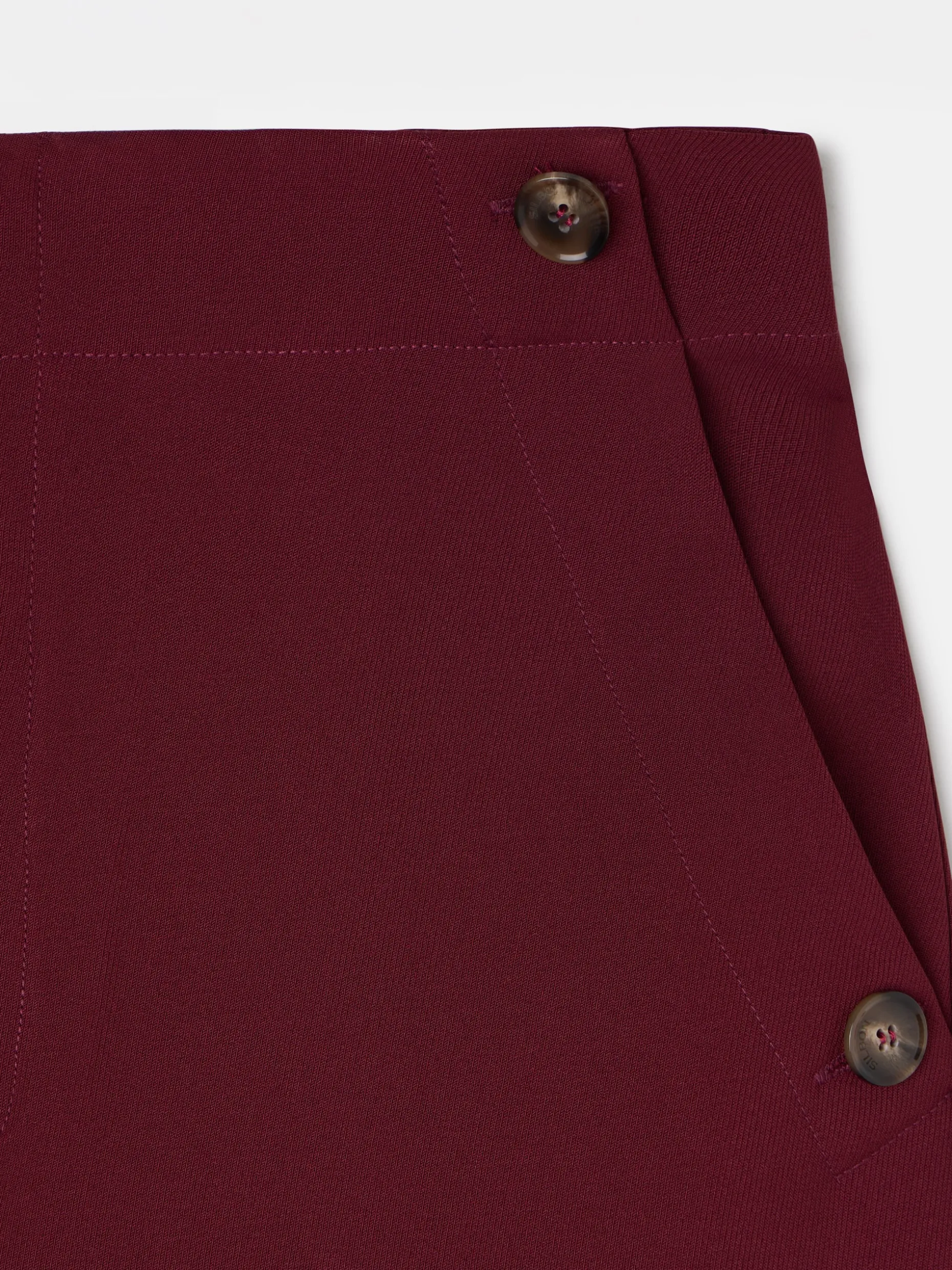 Pantalon vestir marinero burdeos