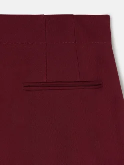 Pantalon vestir marinero burdeos