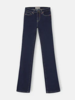 Pantalon woman boot cut azul marino