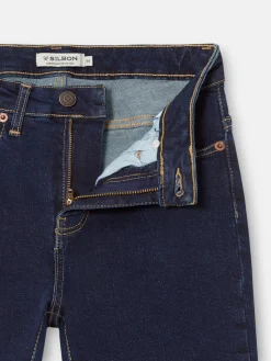 Pantalon woman boot cut azul marino