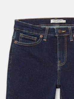 Pantalon woman boot cut azul marino