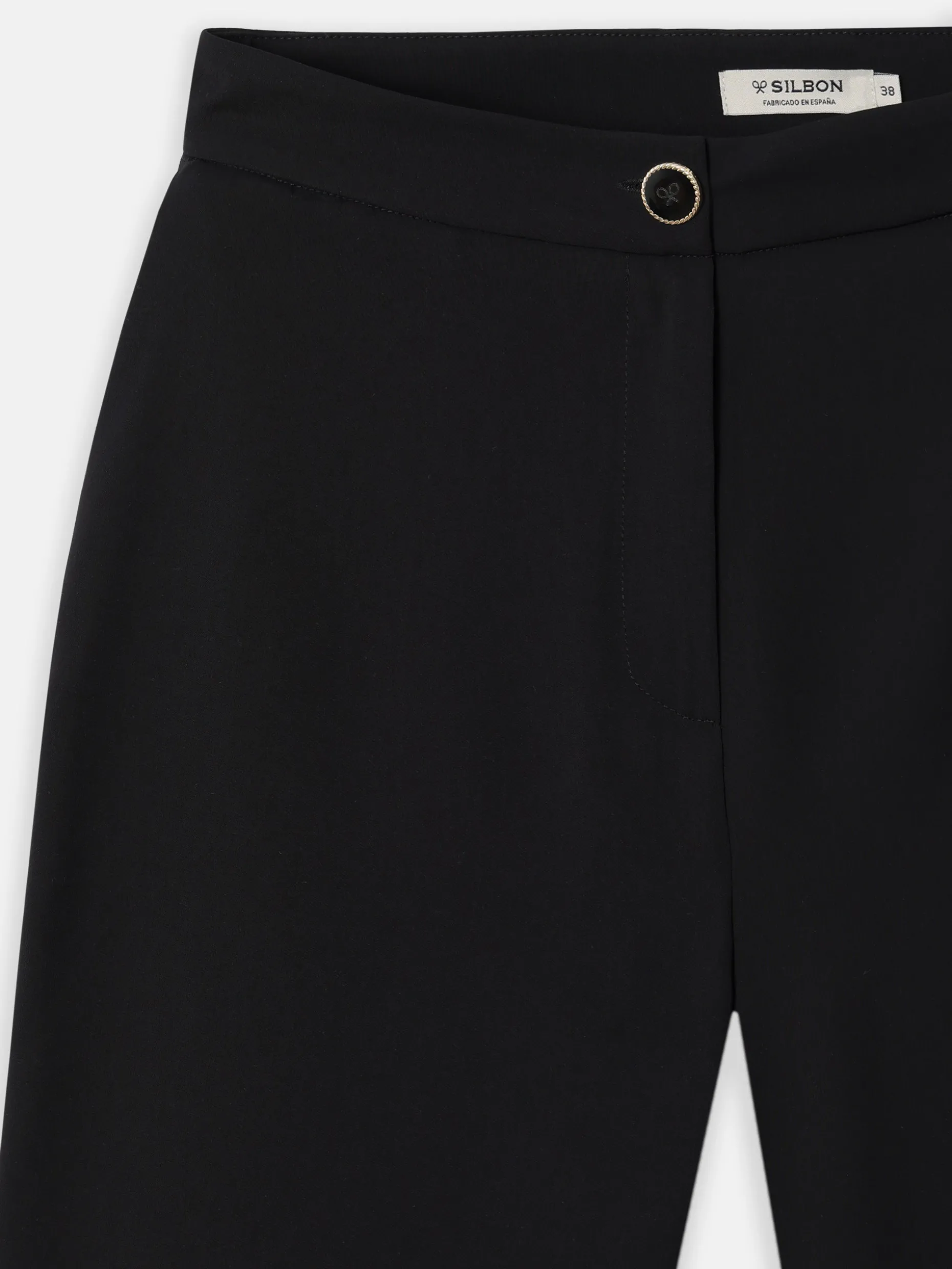 Pantalon woman clasico negro