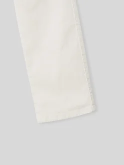 Pantalon woman culotte bolsillos crudo