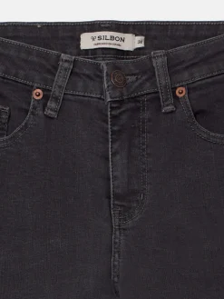 Pantalon woman slim fit gris