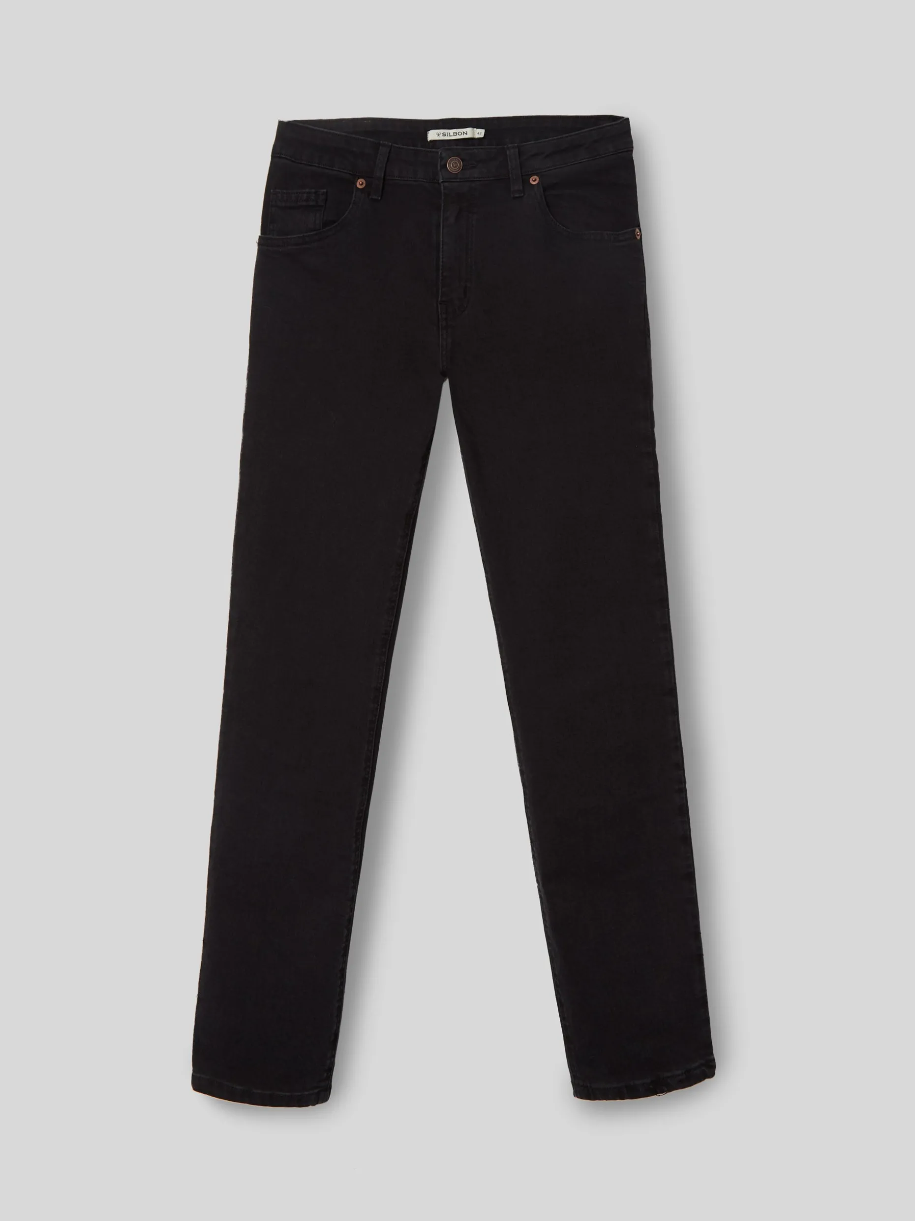 Pantalon woman slim fit negro