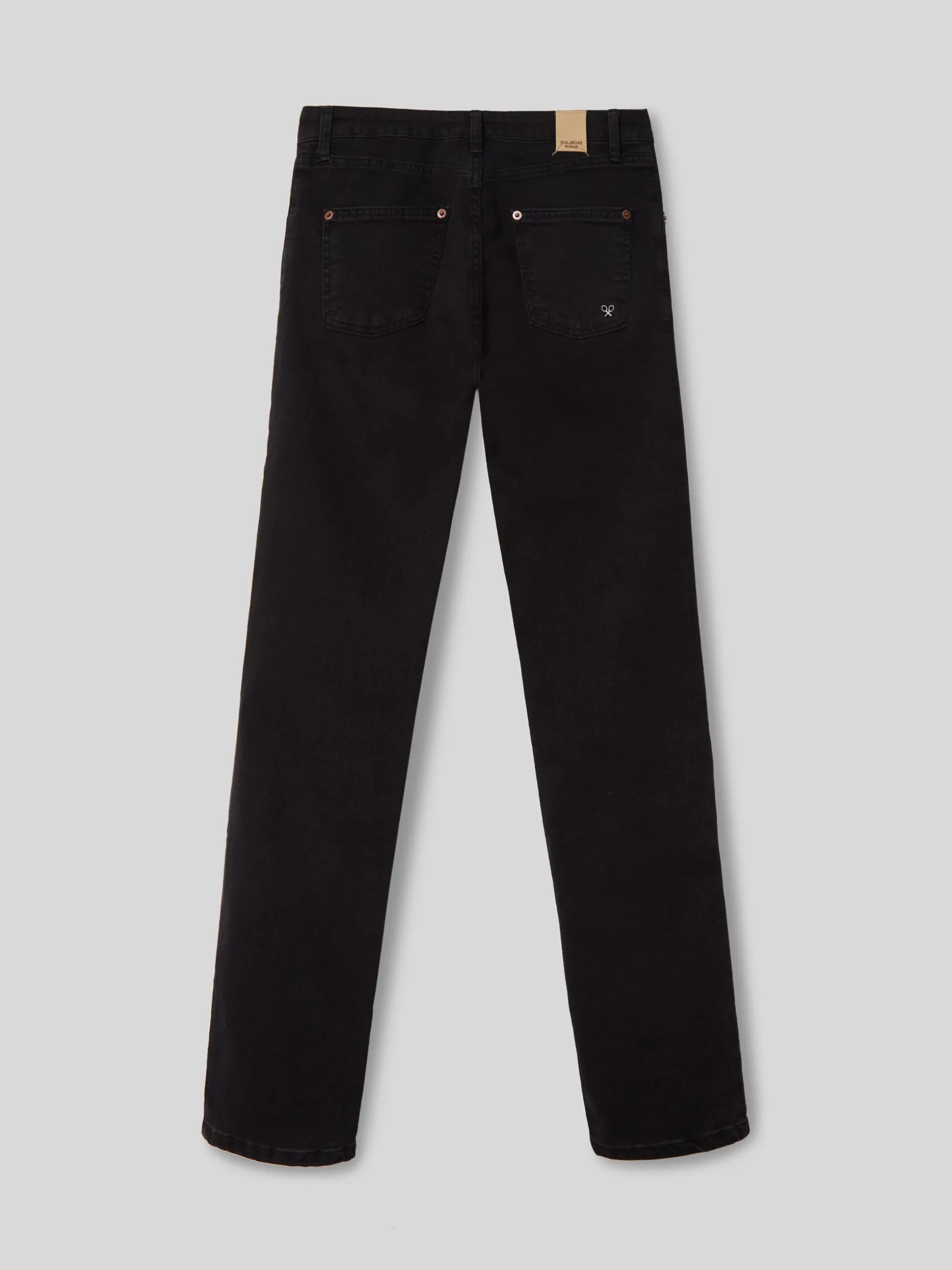 Pantalon woman slim fit negro