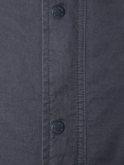 Parka casual azul marino