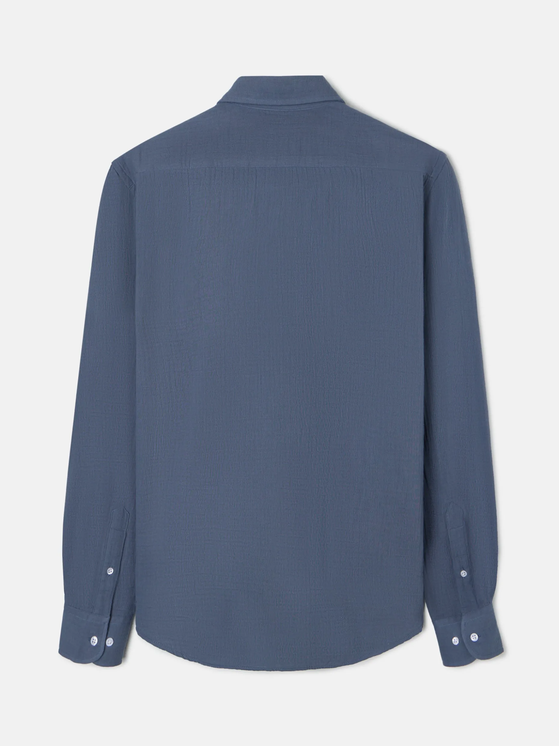 Polera minilogo comfort azul indigo