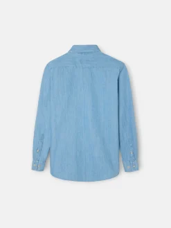 Polera sport kids denim azul claro