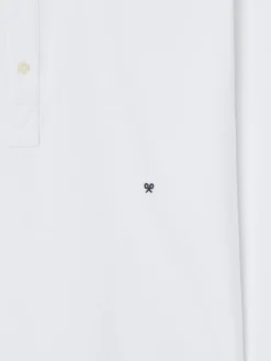 Polera sport oxford blanca
