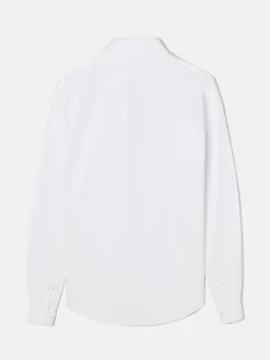 Polera sport oxford blanca