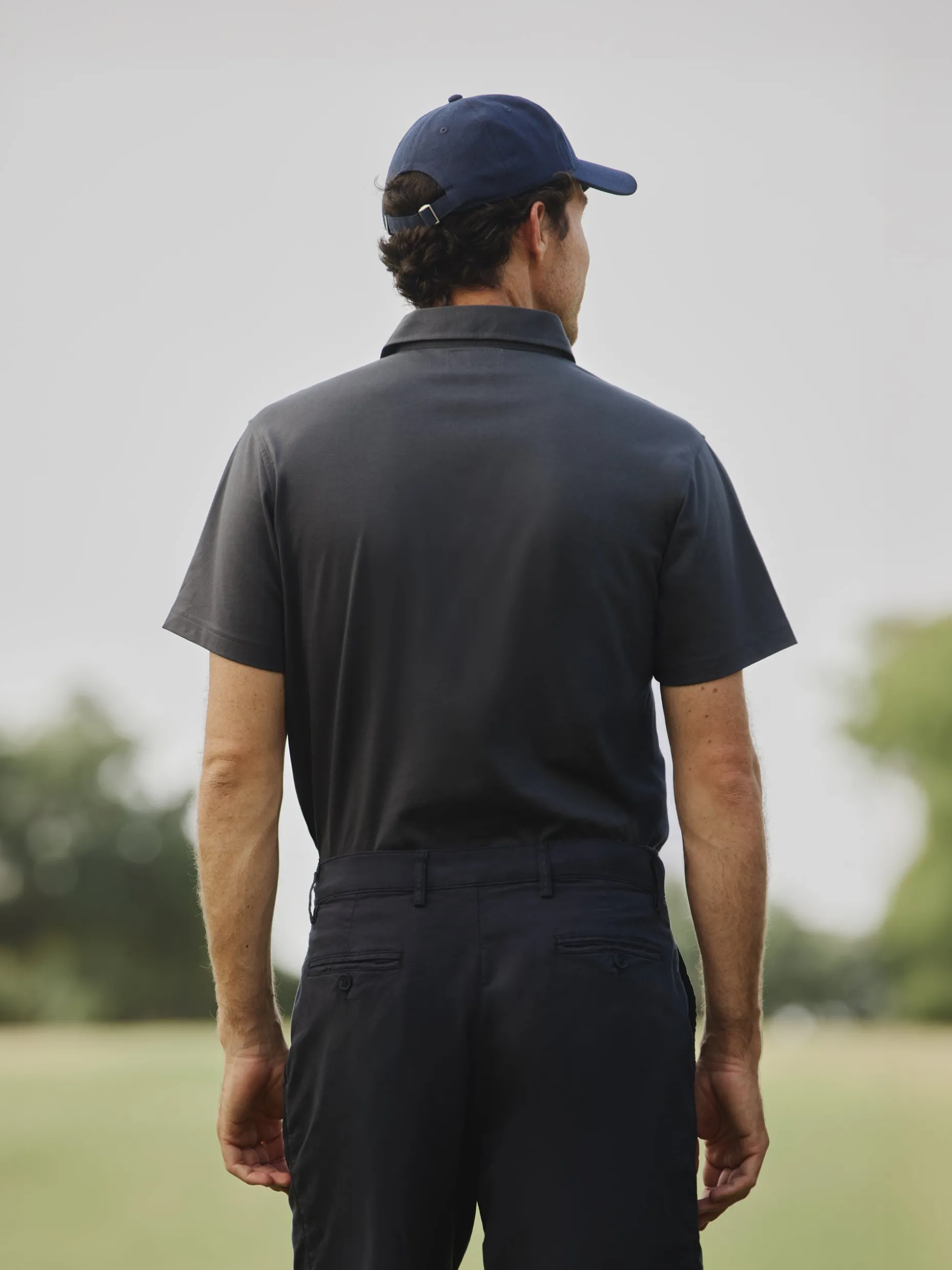 Polo Beltran Lozano bolsillo azul marino