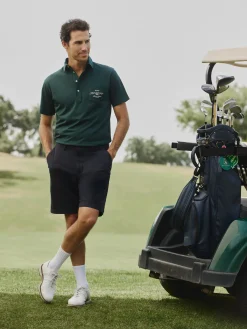 Polo Beltran Lozano bolsillo verde oscuro