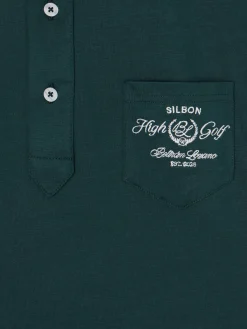 Polo Beltran Lozano bolsillo verde oscuro