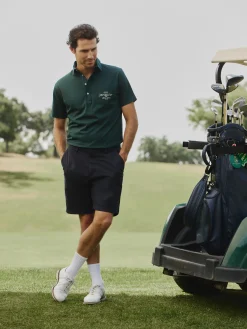 Polo Beltran Lozano bolsillo verde oscuro