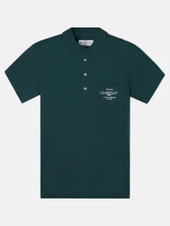 Polo Beltran Lozano bolsillo verde oscuro