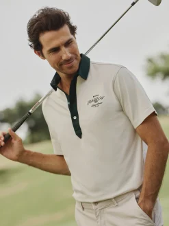 Polo Beltran Lozano bolsillo bicolor blanco