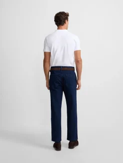 Polo clasico liso blanco
