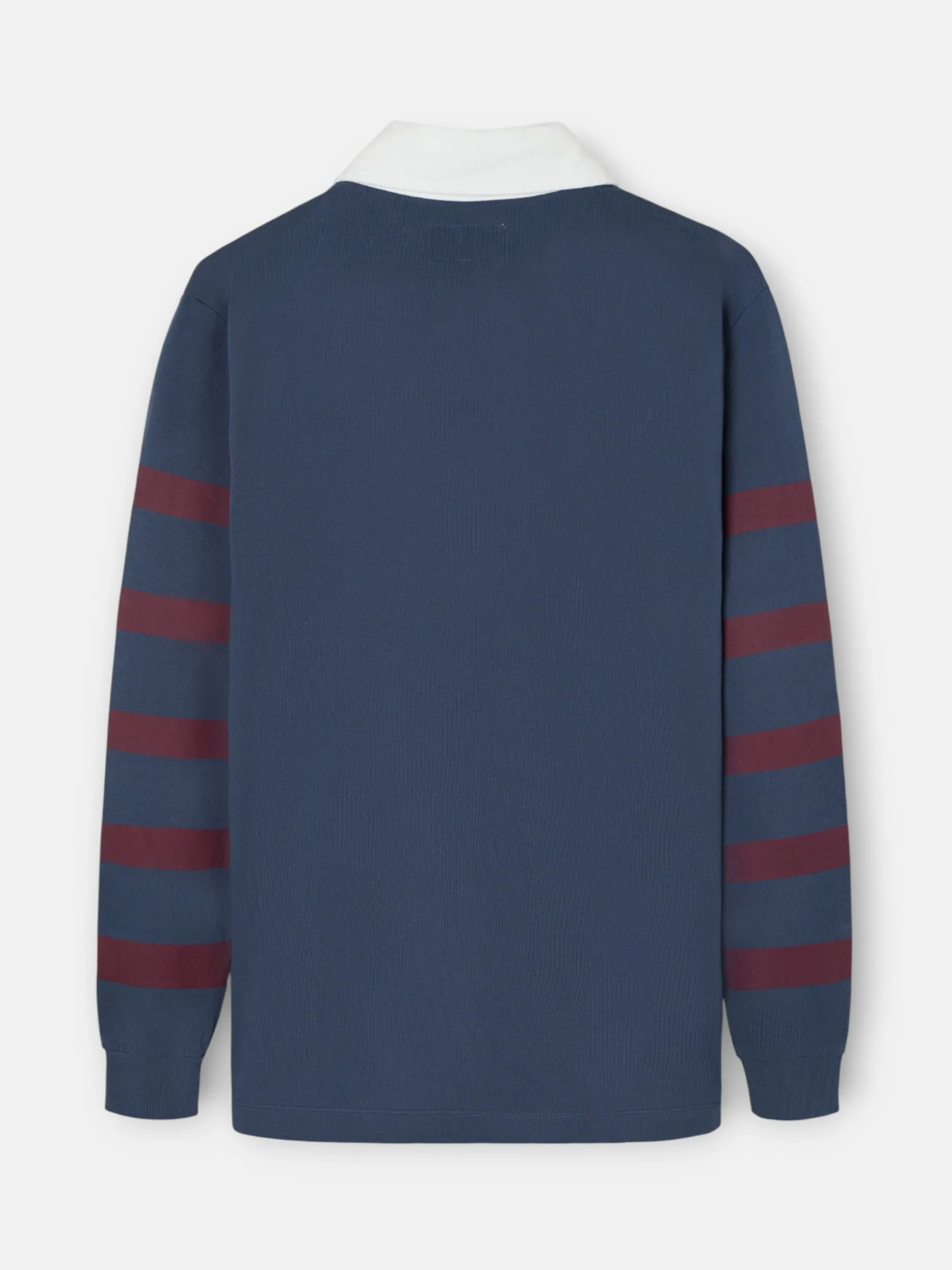 Polo clasico rugby escudo azul marino