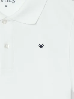 Polo kids clasico miniraqueta blanco