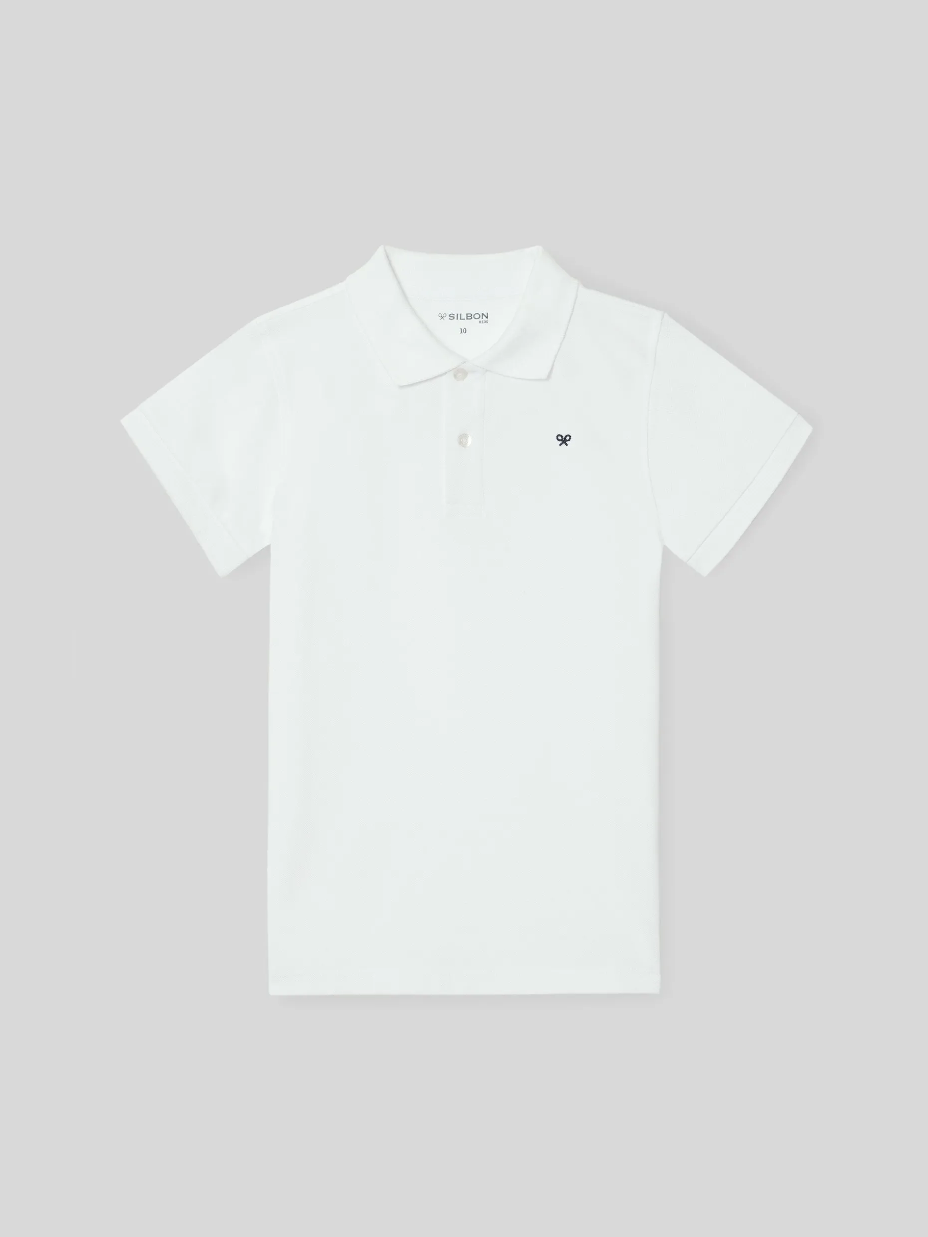 Polo kids clasico miniraqueta blanco