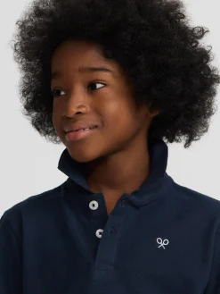 Polo kids clasico miniraqueta azul marino