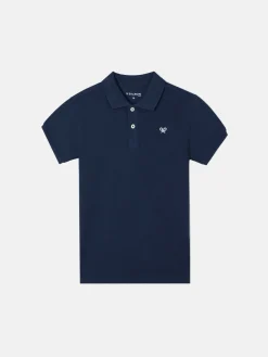 Polo kids clasico miniraqueta azul marino