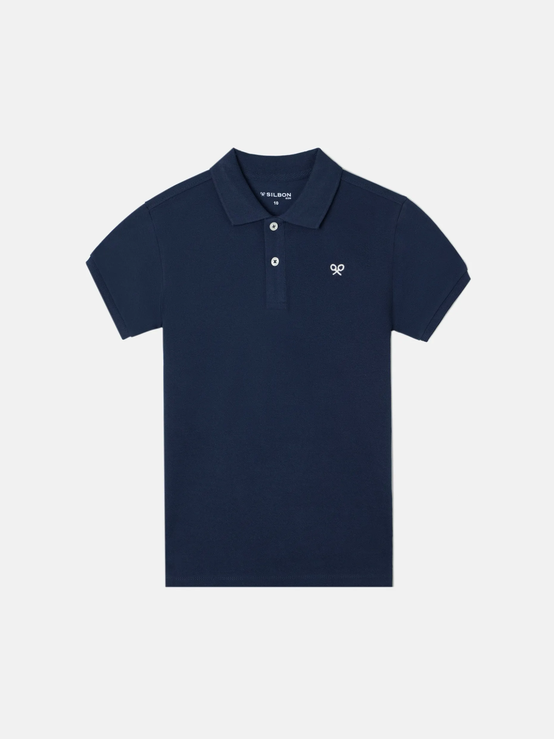 Polo kids clasico miniraqueta azul marino