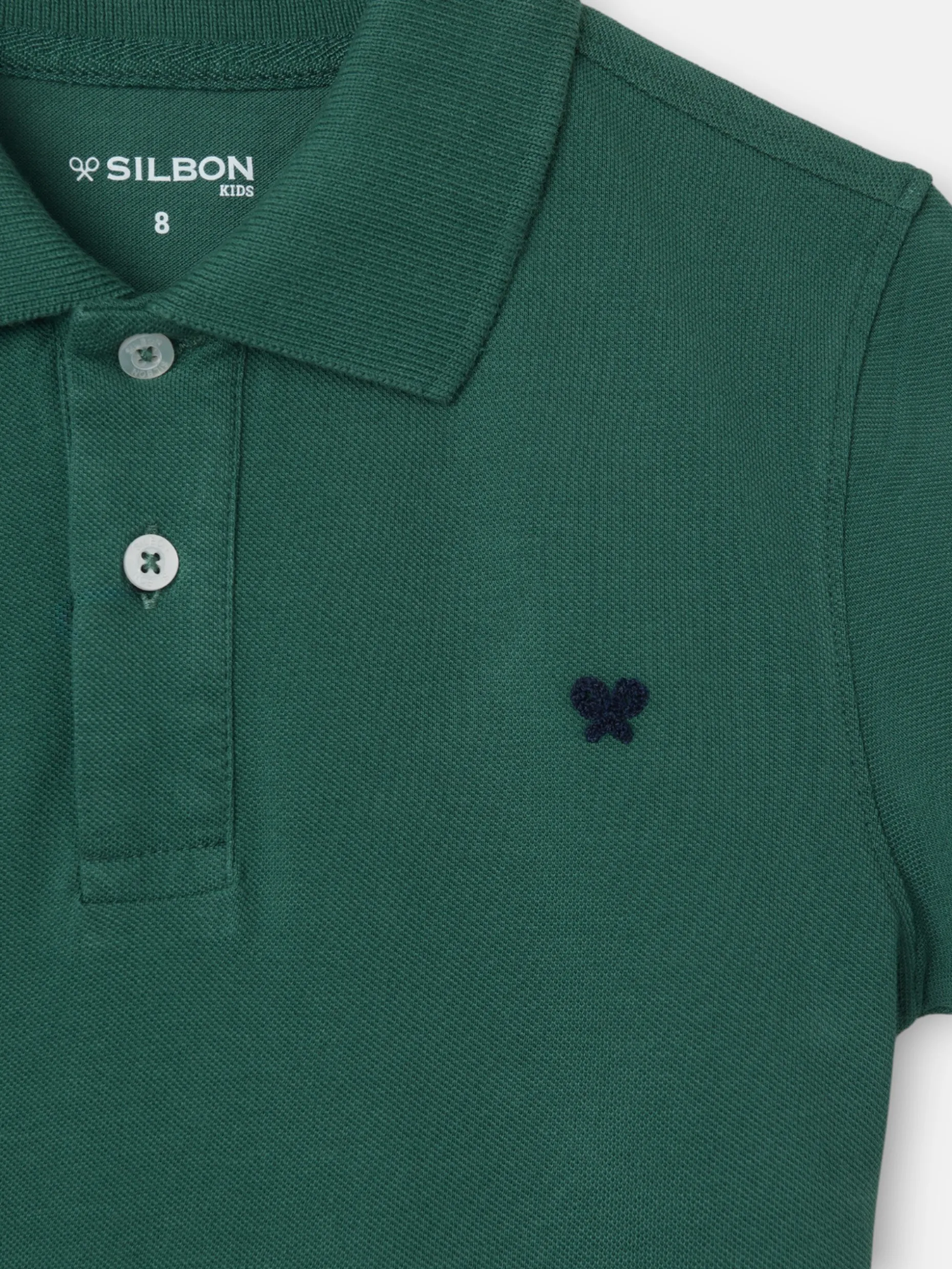 Polo kids clasico raqueta verde
