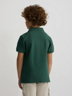 Polo kids clasico raqueta verde