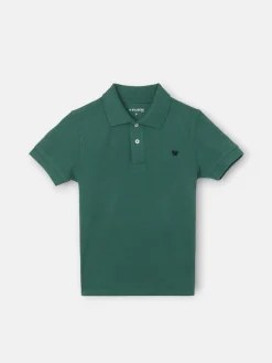 Polo kids clasico raqueta verde