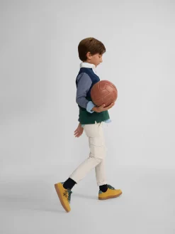 Polo kids clasico rugby multicolor azul marino
