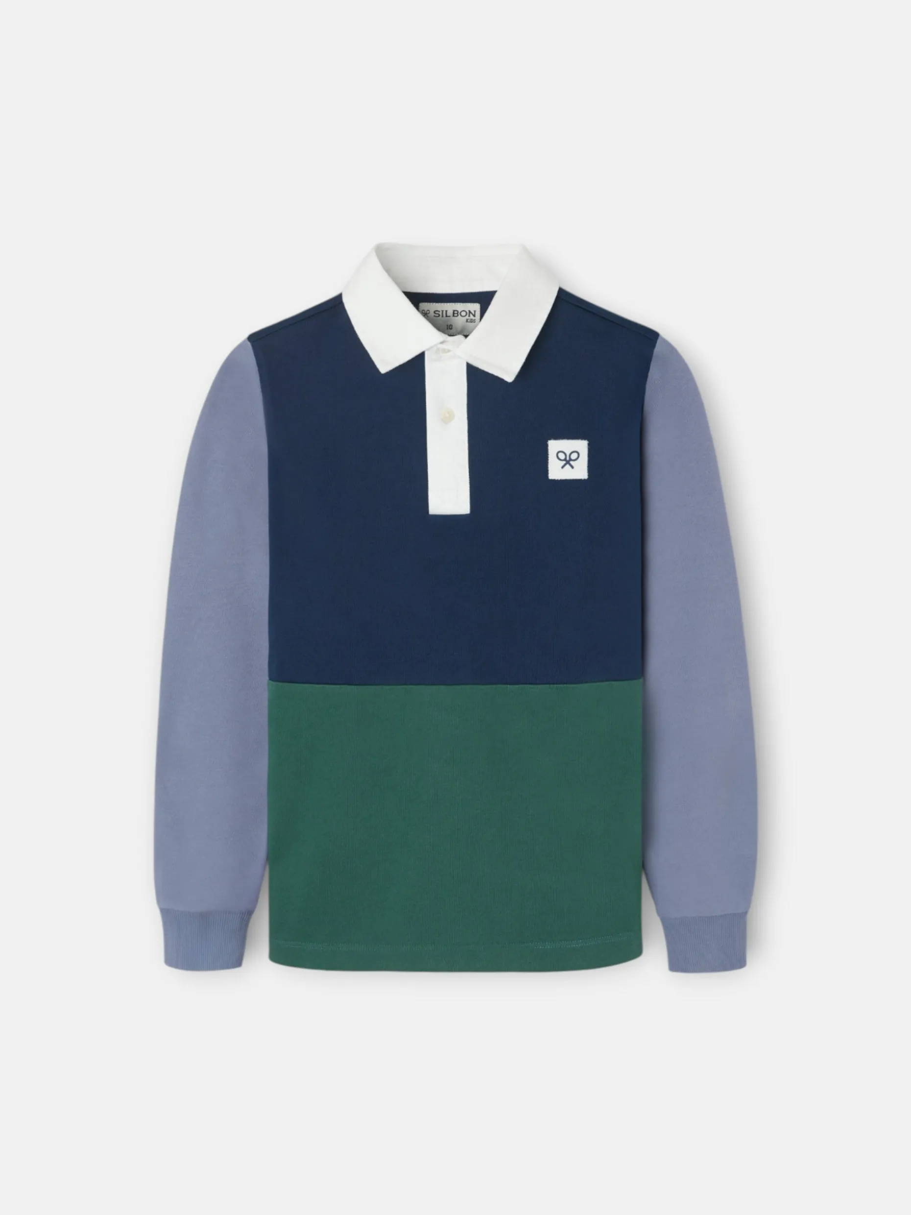 Polo kids clasico rugby multicolor azul marino