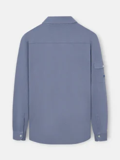 Polo military azul marino