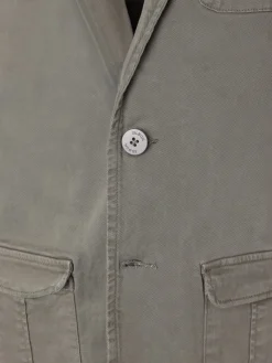 Semiblazer casual gris medio