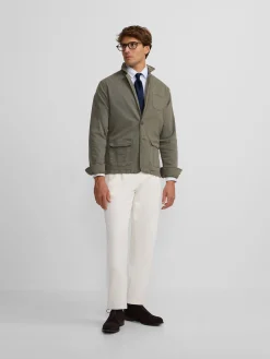 Semiblazer casual gris medio