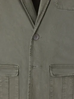 Semiblazer casual verde