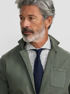 Semiblazer casual verde