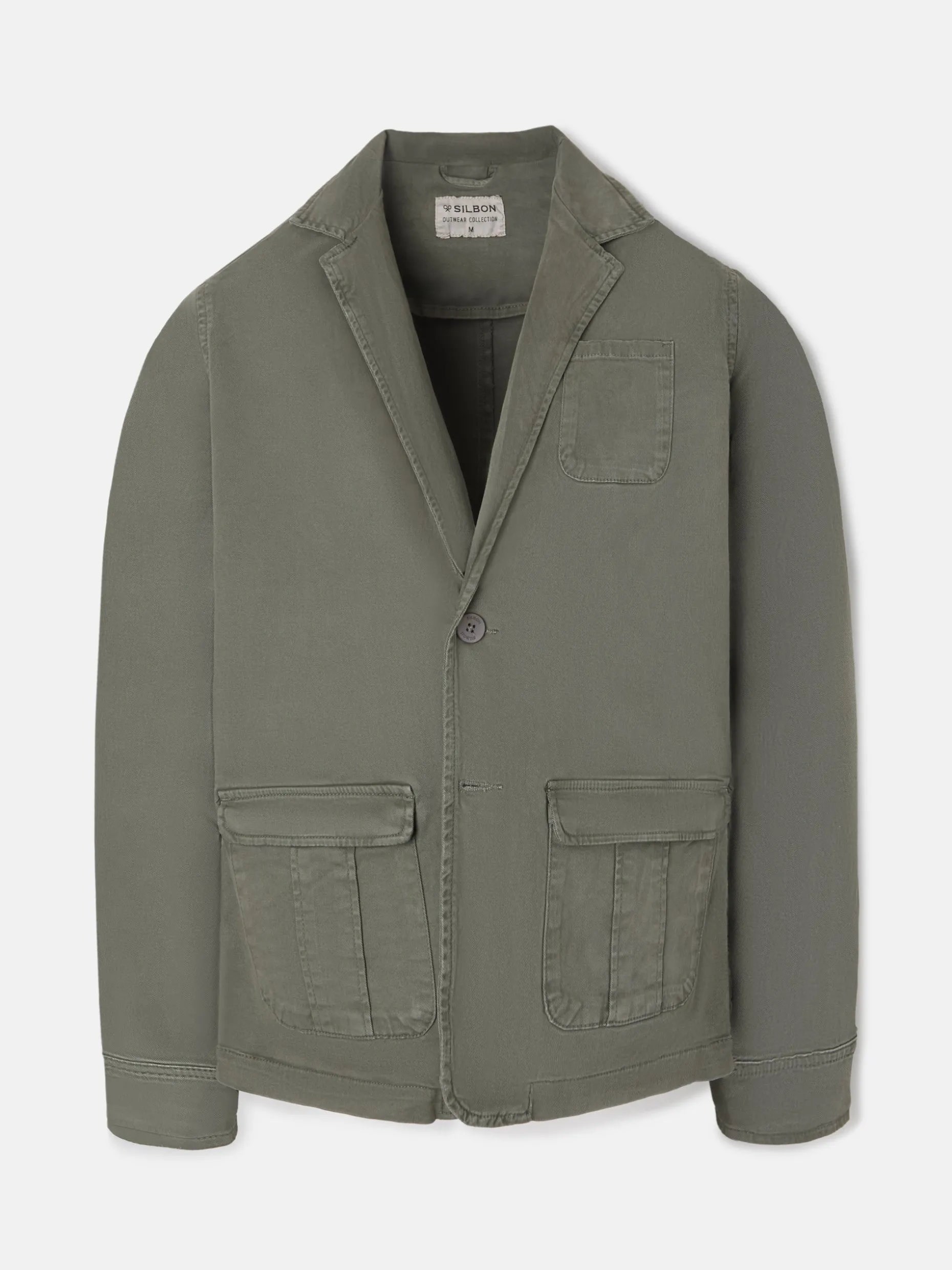 Semiblazer casual verde