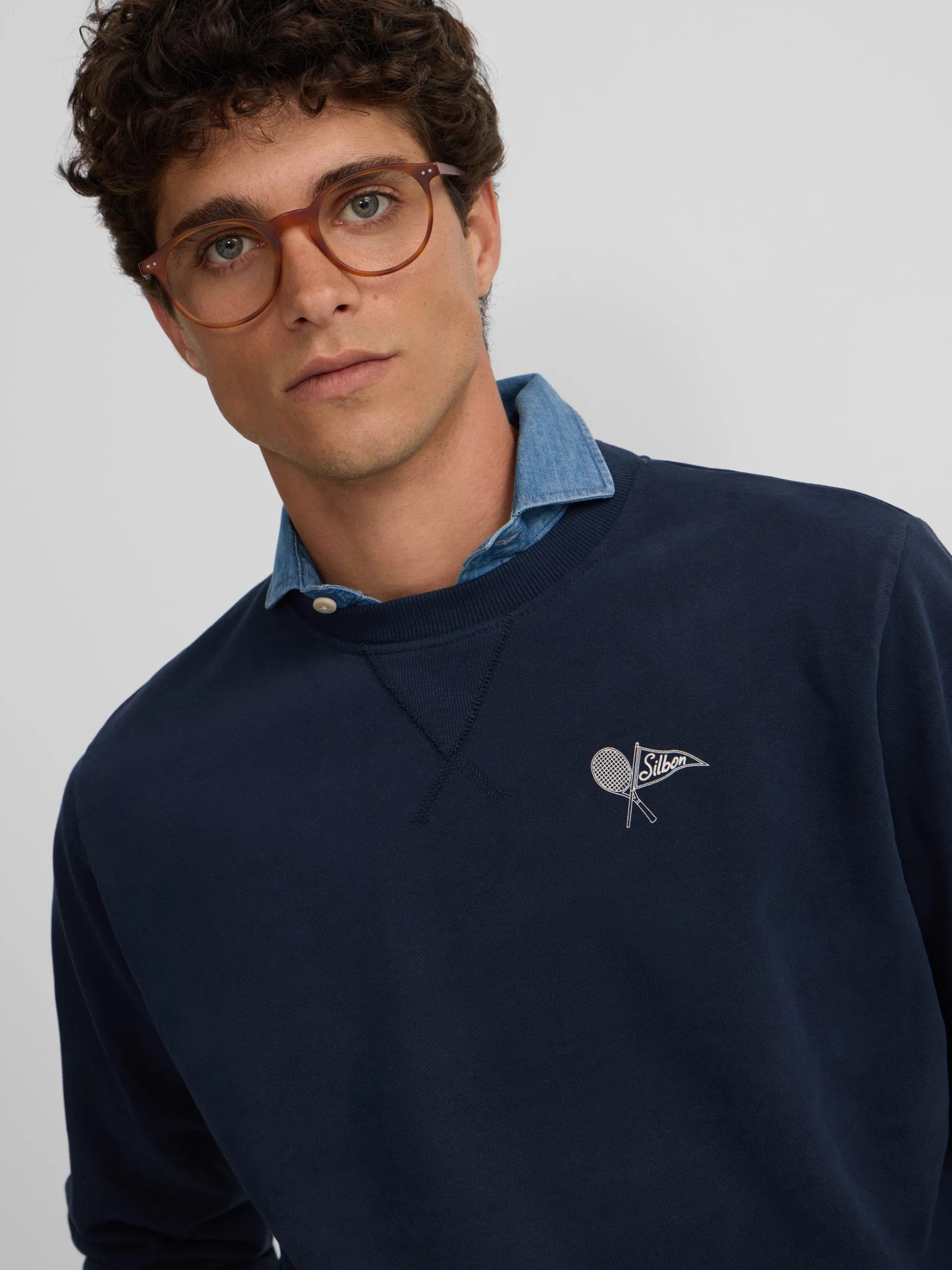 Sudadera athletic dept. marino
