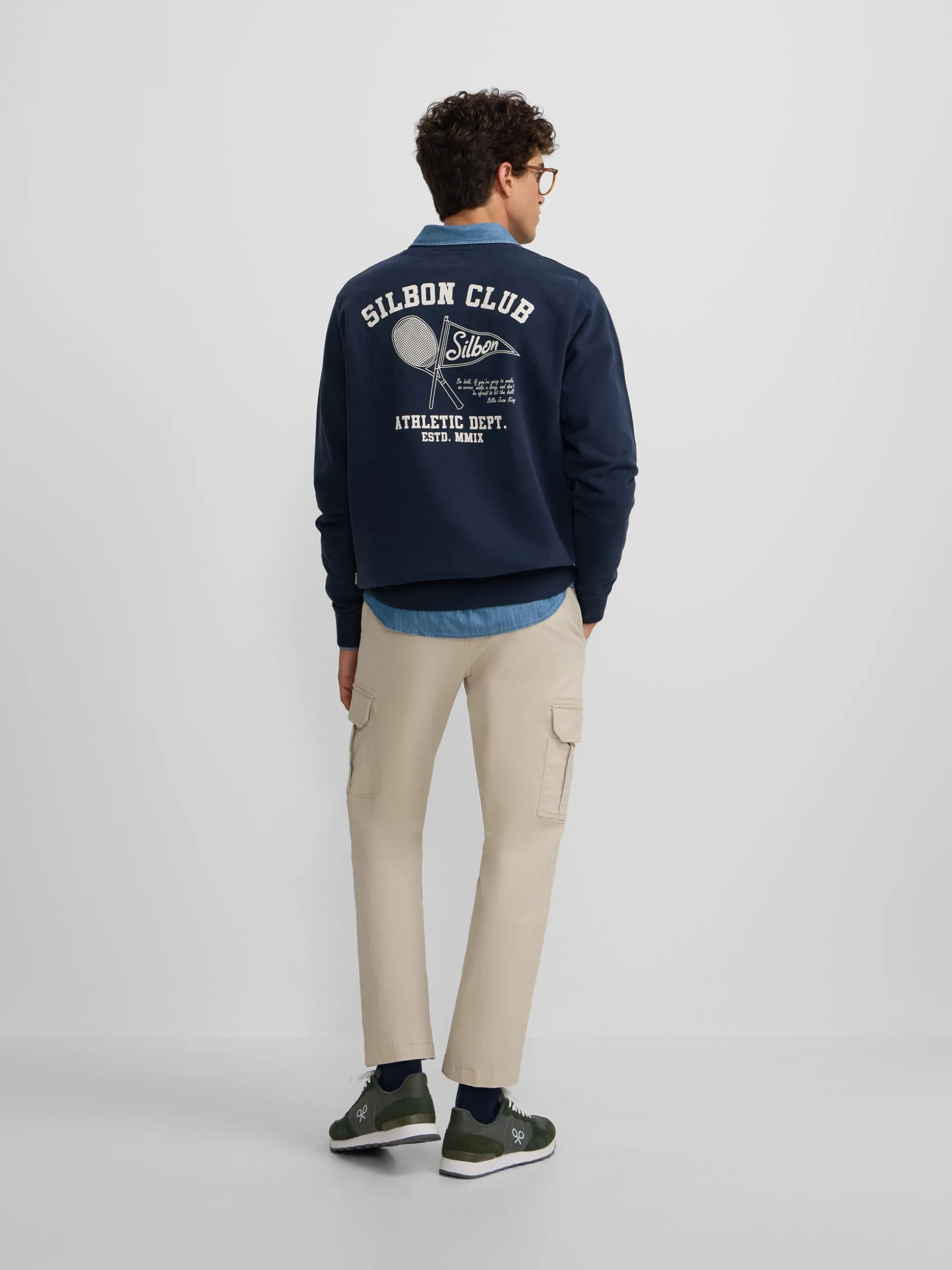 Sudadera athletic dept. marino