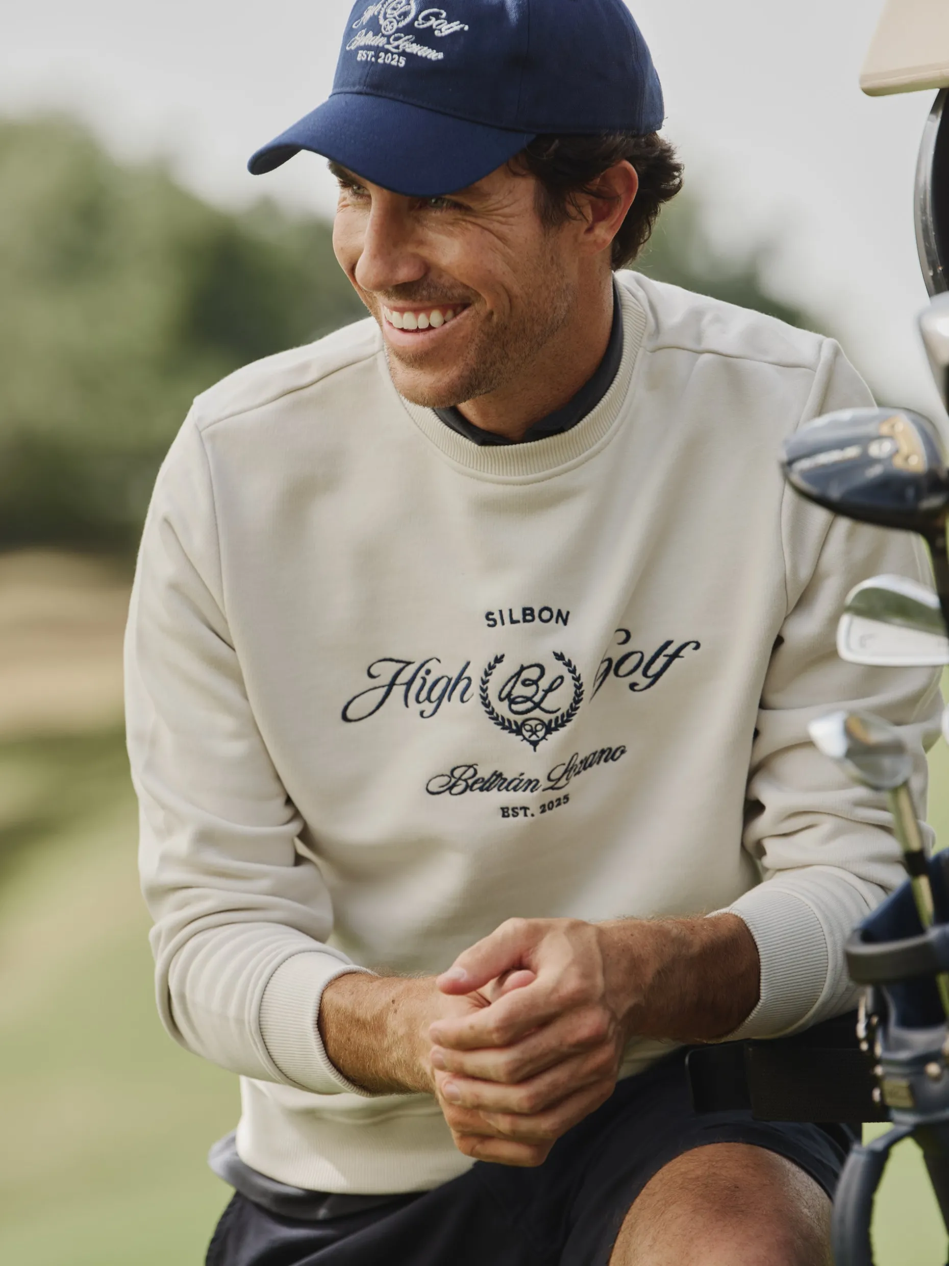Sudadera Beltran Lozano High Golf crema